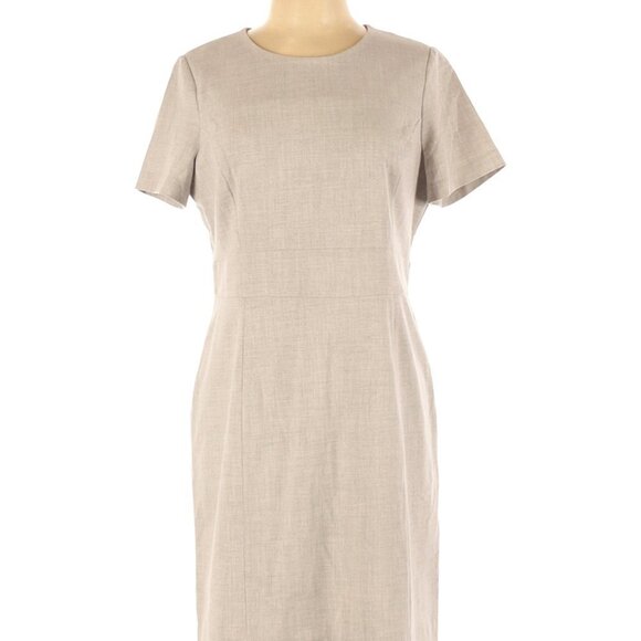 Amanda + Chelsea Gray Career Shift Dress - Picture 5 of 7